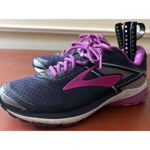 Brooks Ravenna 8 Womens Running Shoes Navy Pink 1202381D454 Wide D Size 7